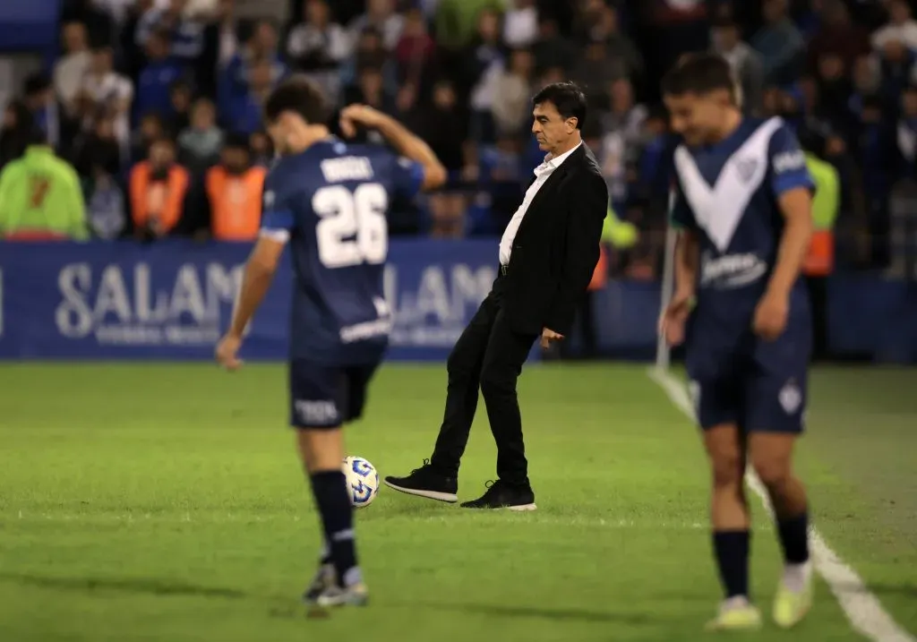 Gustavo Quinteros suma tres empates consecutivos en la Liga Profesional. (Imago).