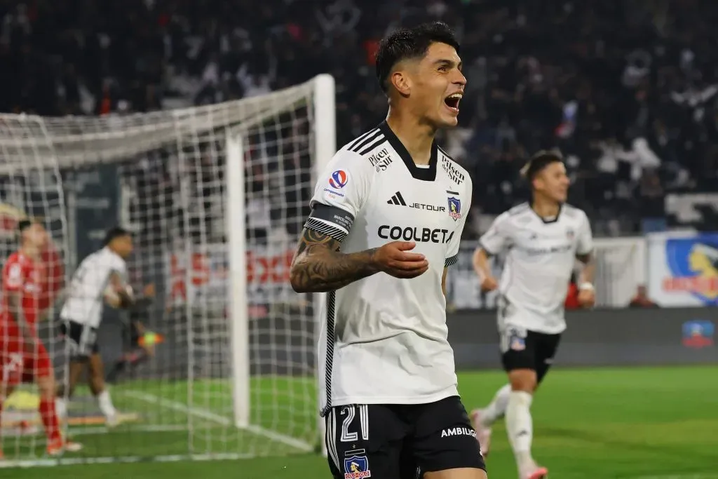 Erick Wiemberg terminó como una pieza clave para Jorge Almirón en Colo Colo. (Marcelo Hernandez/Photosport).