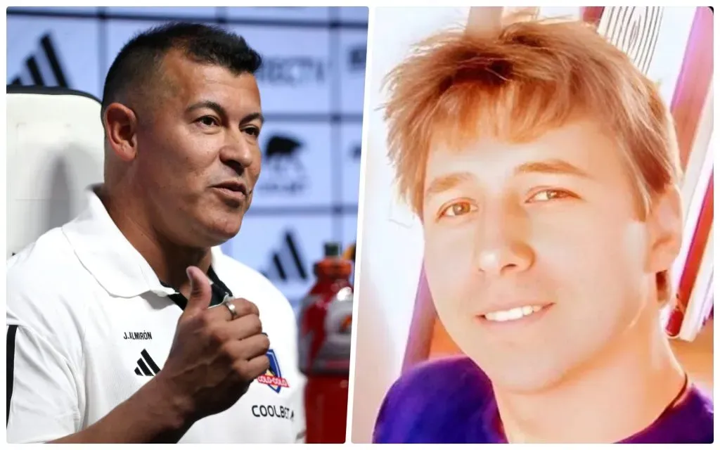 Giorgio Armas prometió que Colo Colo tendrá una nueva alegría con Jorge Almirón
