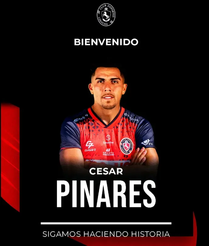 César Pinares se queda en Primera con los Tomateros. Foto: Deportes Limache.