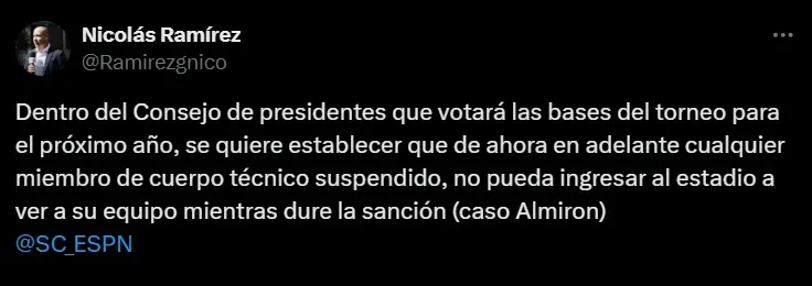 Captura Twitter.
