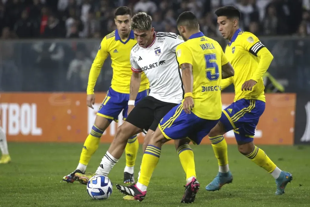 Carlos Palacios deja Colo Colo para transformarse en refuerzo de Boca Juniors. Foto: Photosport.