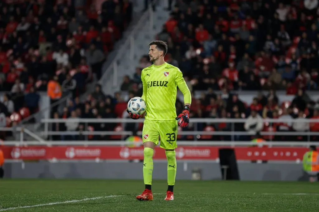 Rodrigo Rey, un arquero que le gusta a Fouillioux para Colo Colo. (Foto: Daiana Panza | Imago).