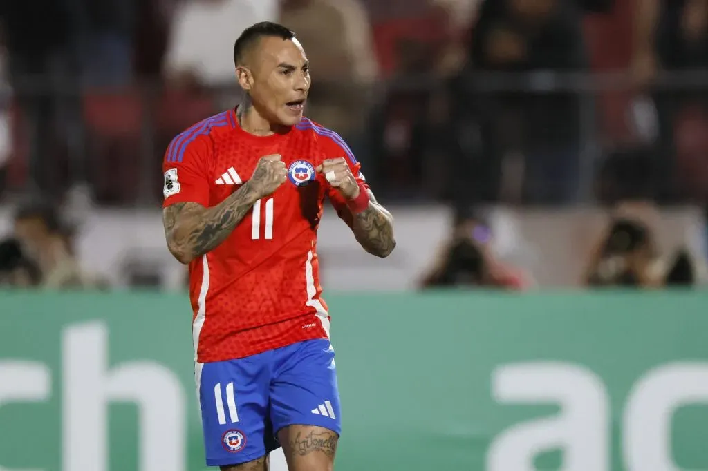 Eduardo Vargas volvió a La Roja en el 2024. Imagen: Photosport.
