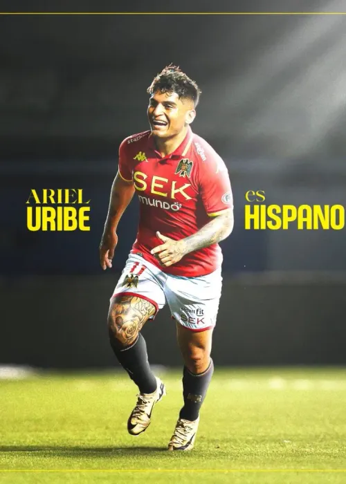 Ariel Uribe será jugador de Unión Española por tres temporadas más.