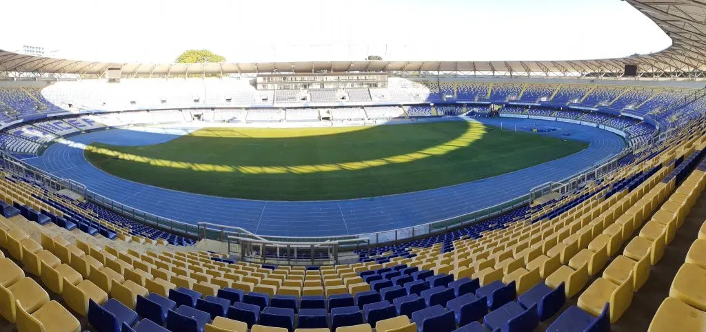 El Estadio Ester Roa Rebolledo de Concepción se perfila como la sede para la Supercopa entre Colo Colo y la U. Foto: X @EsterRoaOficial.