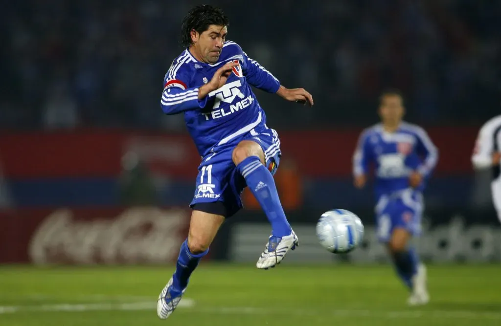 Marcelo Salas en acción en Universidad de Chile. (Foto: Andrés Piña | Photosport).