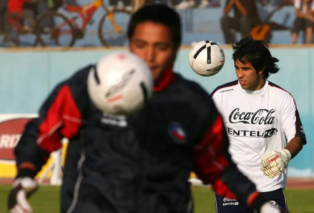 Miguel Pinto fue el suplente de Claudio Bravo en la selección chilena. | Foto: Photosport.