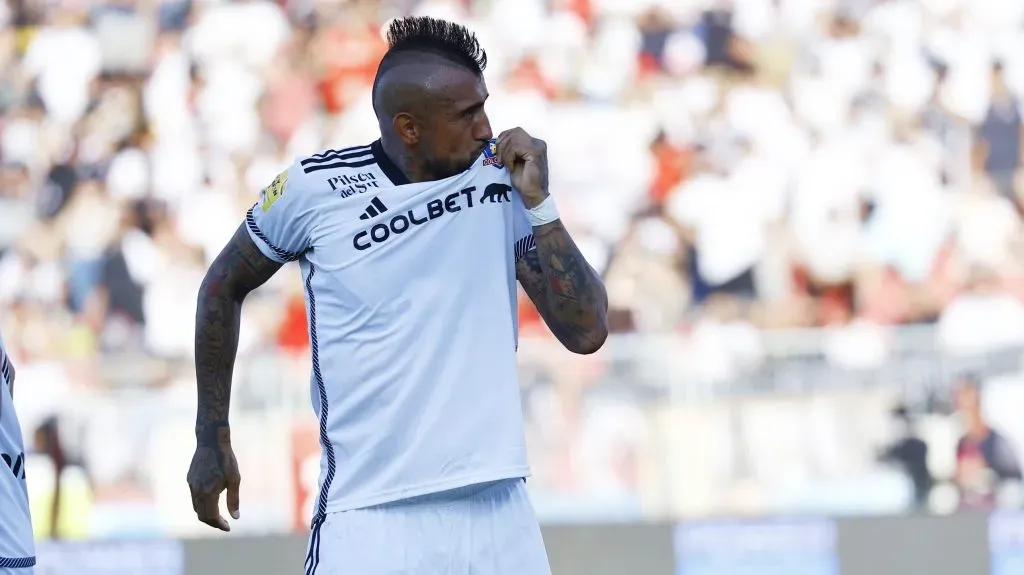 Arturo Vidal habló del arco de Colo Colo.
