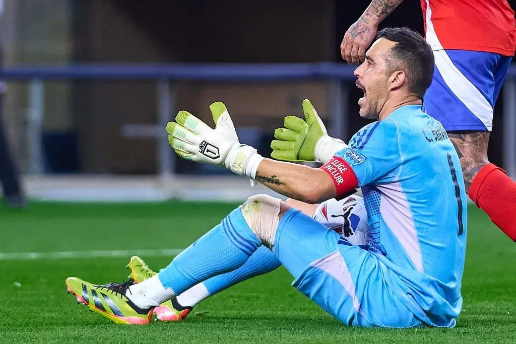 Claudio Bravo en la Copa América 2024. (Jonathan Duenas/Mexsport/Photosport).