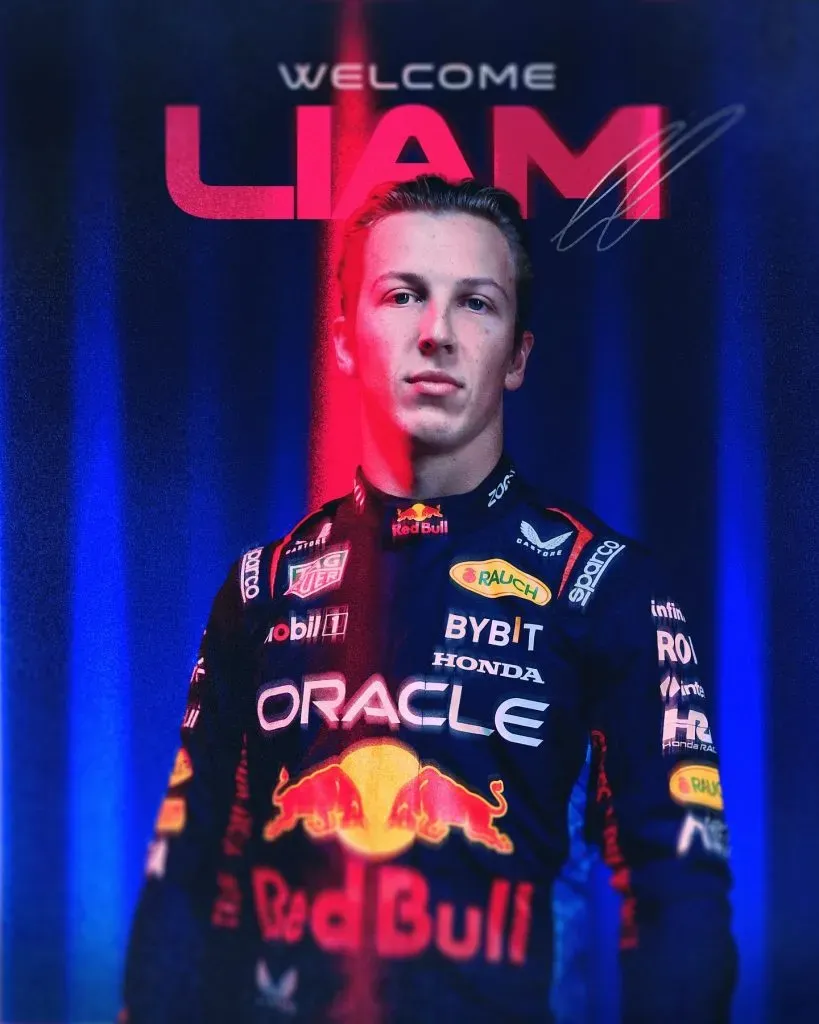 Liam Lawson fue confirmado como reemplazante de ‘Checo’ Pérez. (Foto: RedBull Racing)