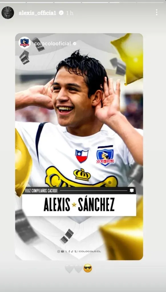 Alexis y los corazones albos. / Instagram.
