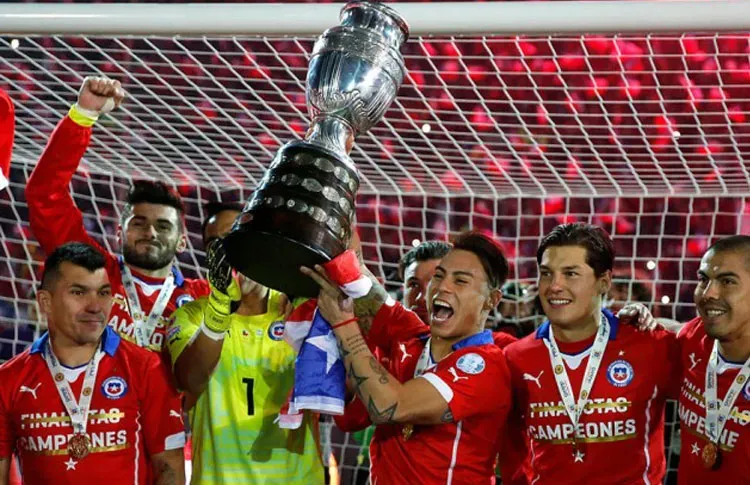 Chile campeón de América en 2015.