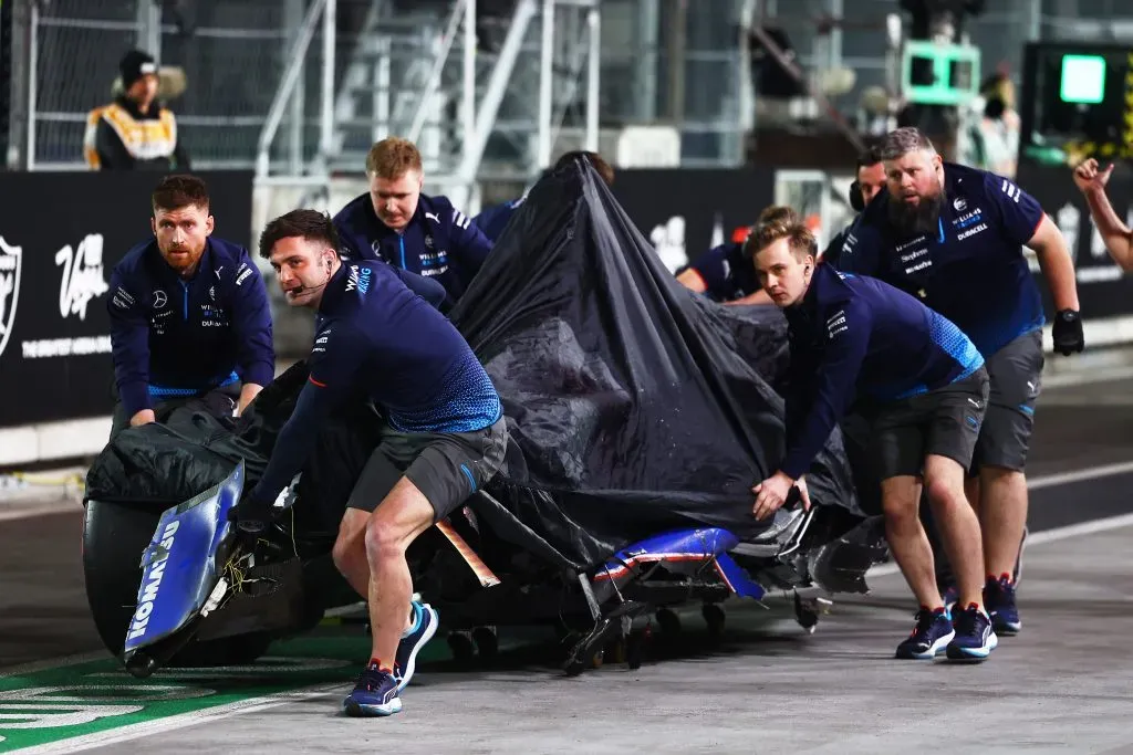 Los incidentes le pasaron la cuenta a Franco Colapinto. (Foto: Mark Thompson/Getty Images)