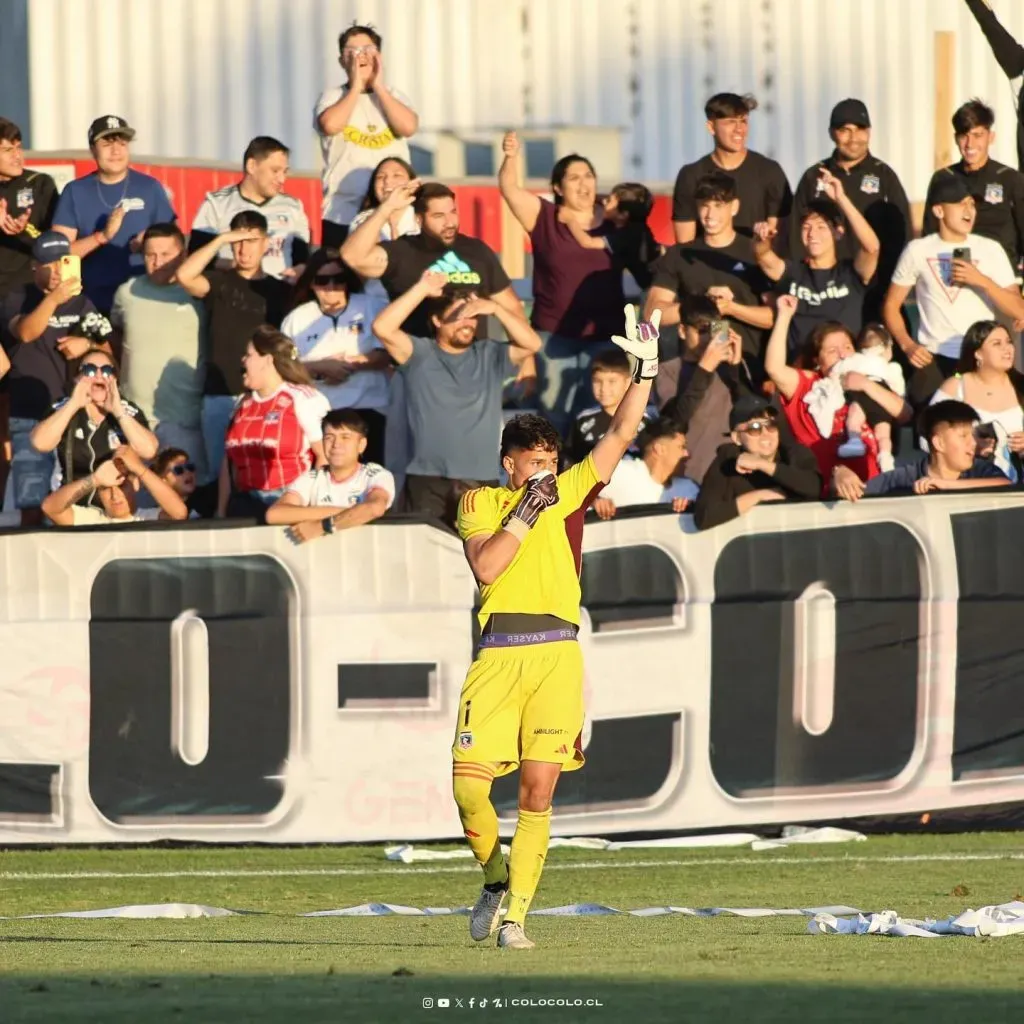 Eduardo Villanueva, portero de Colo Colo.