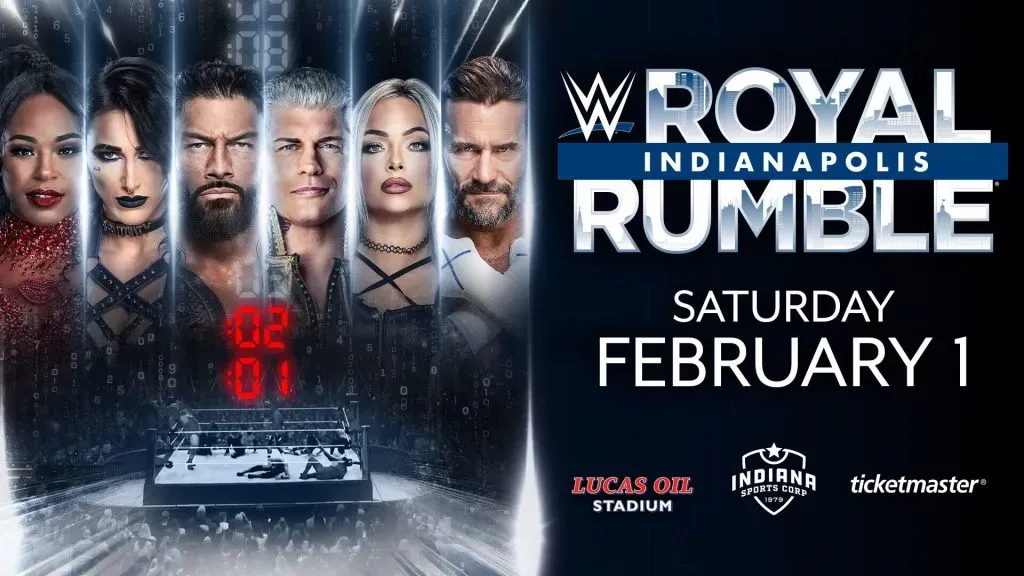 Afiche promocional de WWE Royal Rumble 2025. (Foto: WWE)