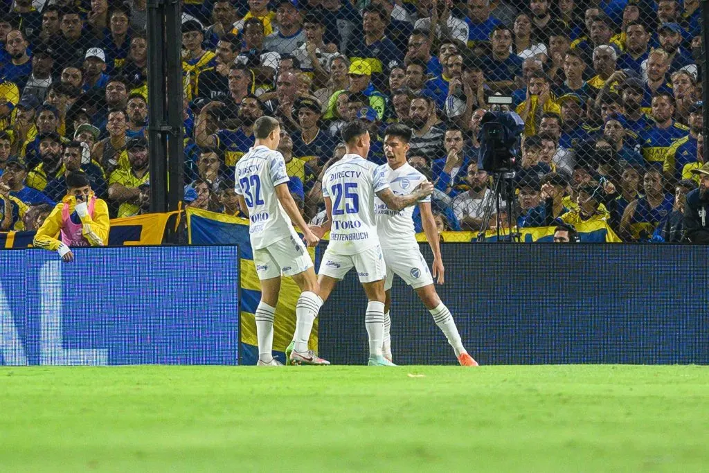 Salomón Rodríguez le anotó a Boca en La Bombonera durante 2022. (Foto: Manuel Cortina | Imago).