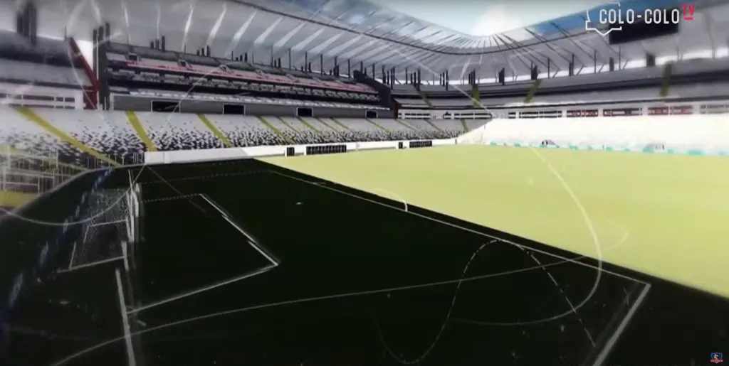 Esta es la maqueta del nuevo Estadio Monumental de Colo Colo.