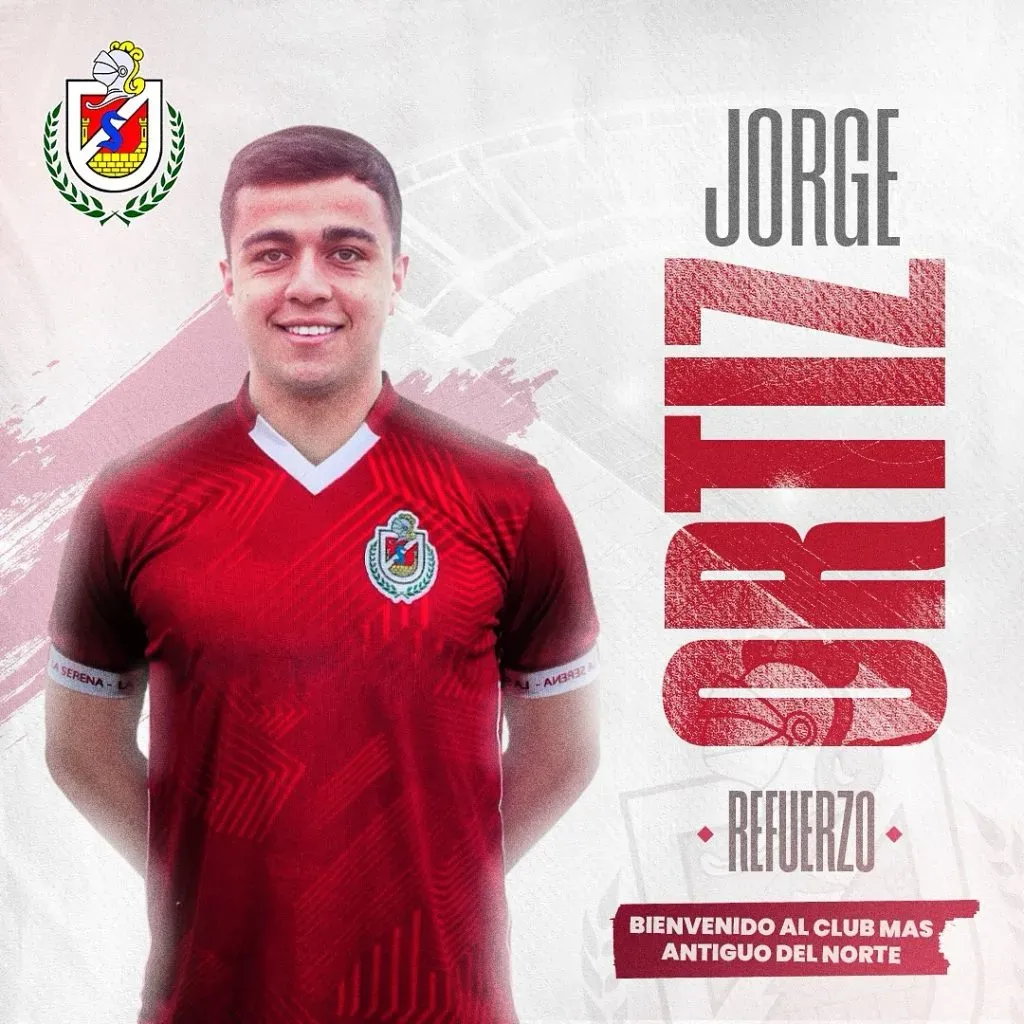 Ortiz ya es oficial en La Serena / Instagram CD La Serena