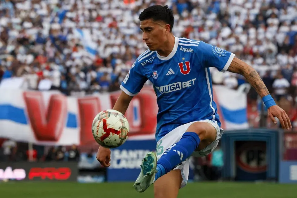 Sepúlveda será el lateral izquierdo de la U ante Audax. Imagen: Photosport.