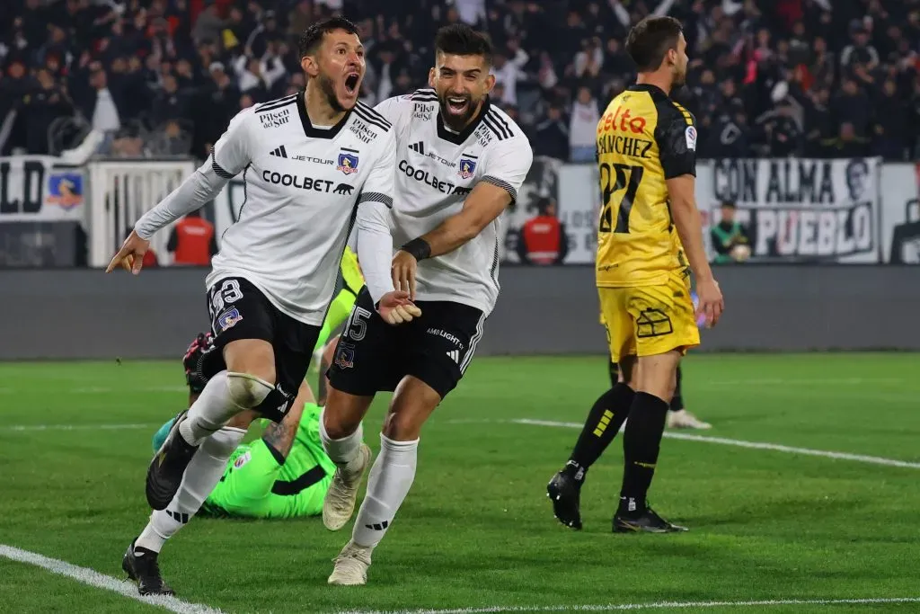 Ramiro González le anotó un gol a Coquimbo Unido en el Campeonato Nacional 2024. (Marcelo Hernández/Photosport).