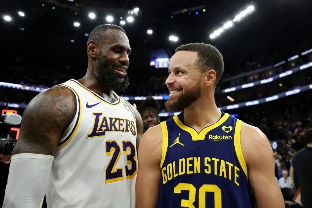 LeBron James forma parte del “Quinteto ideal de la NBA” para Stephen Curry. (Foto: Ezra Shaw/Getty Images)