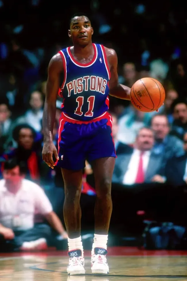 Isiah Thomas en 1991 (Getty Images).