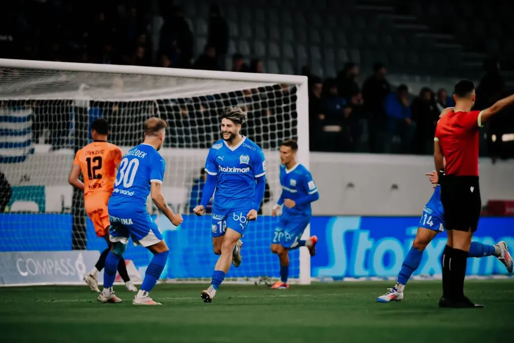 Ángelo Sagal asoma como opción en Colo Colo ante los problemas con los cupos de extranjeros. Foto: Apollon Limassol.
