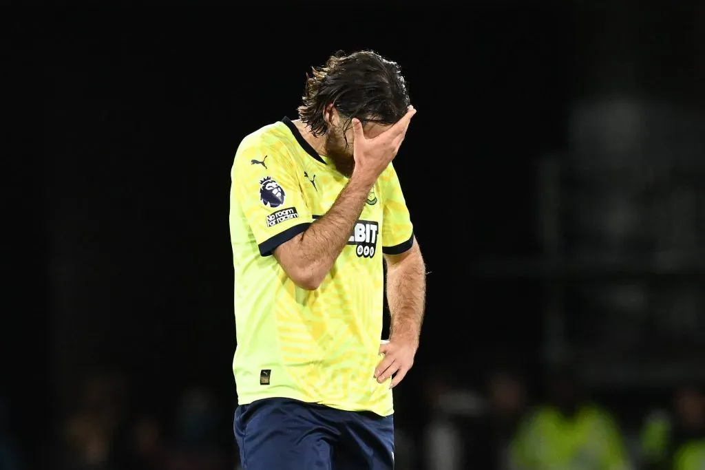 La imagen que grafica el paso de Brereton Díaz por el Southampton. (Graham Hunt | Imago).