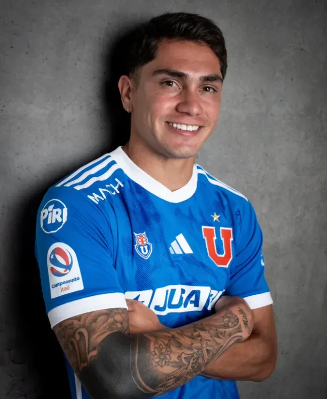Gonzalo Montes llegó a Universidad de Chile y se sumó a Julián Alfaro como refuerzo. (Foto: U de Chile).