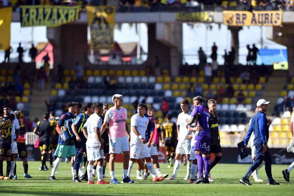 La U perdió ante Coquimbo. Foto: Alejandro Pizarro Ubilla/Photosport