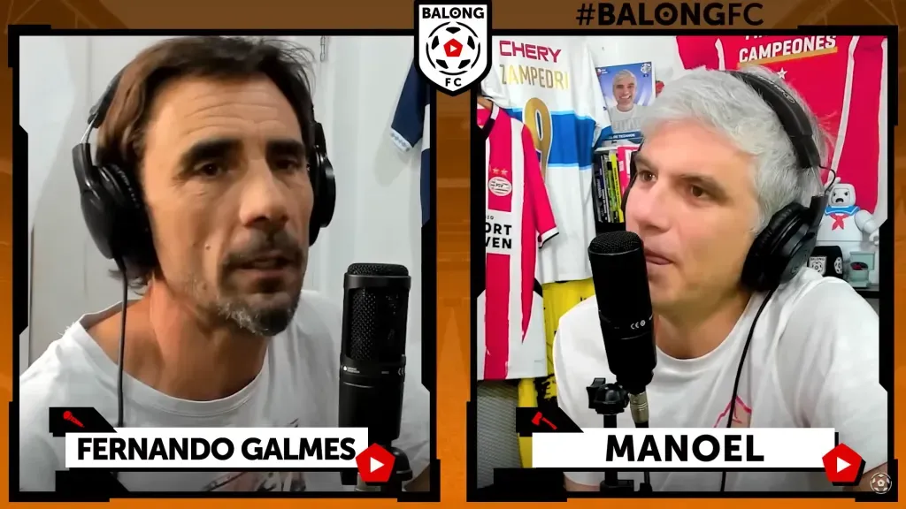 Fernando Galmes lanzó un “caresapo” en el BalongFC de Manoel.