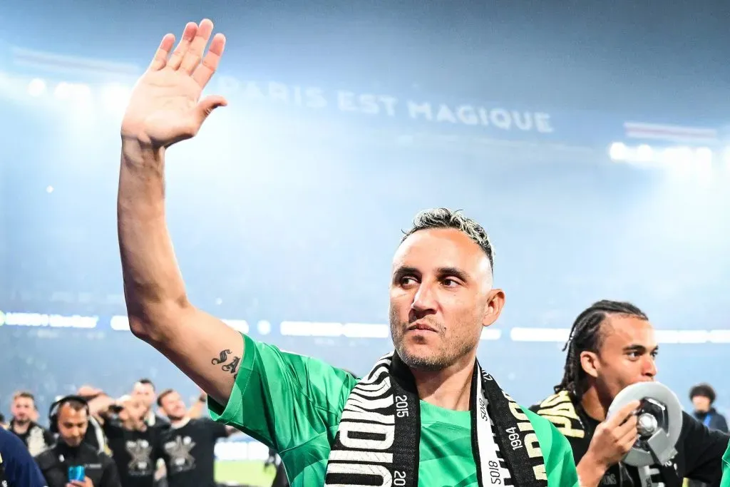 Keylor Navas en el PSG. También jugó en Real Madrid y el Nottingham Forest, entre otros. (Foto: Mathieu Mirvielle | Imago).