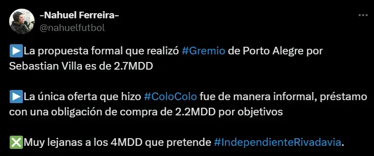 Captura Twitter