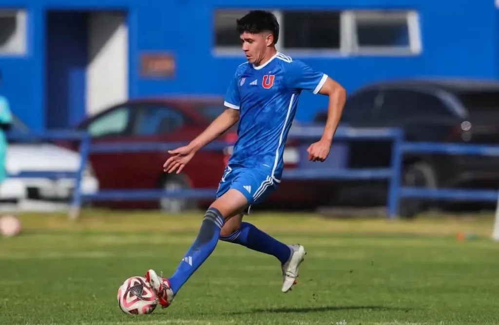 Marco Oraná se irá de Universidad de Chile sin siquiera haber debutado en el plantel profesional. | Foto: Archivo.