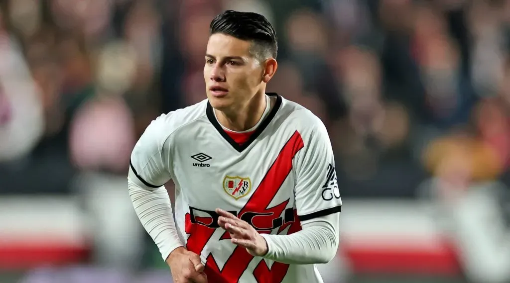 James viene de jugar poco y nada con el Rayo Vallecano.