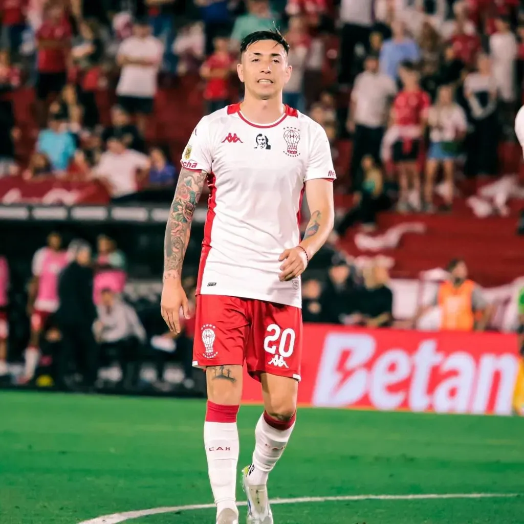 Rodrigo Echeverría fue figura en Huracán el 2024