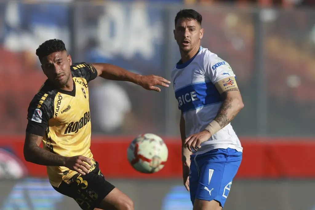 Zampedri ante Coquimbo Unido en la última fecha del Campeonato Nacional 2024. (Felipe Zanca/Photosport).