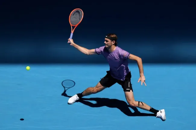 Taylor Fritz gana a Jenson Brooksby en el Australian Open 2025 (Getty Images).