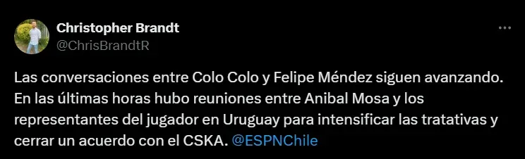 Captura Twitter.