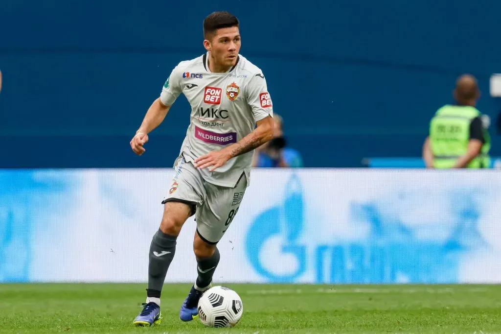 Víctor Felipe Méndez puede dejar el fútbol ruso para llegar a Colo Colo. Foto: Getty Images.