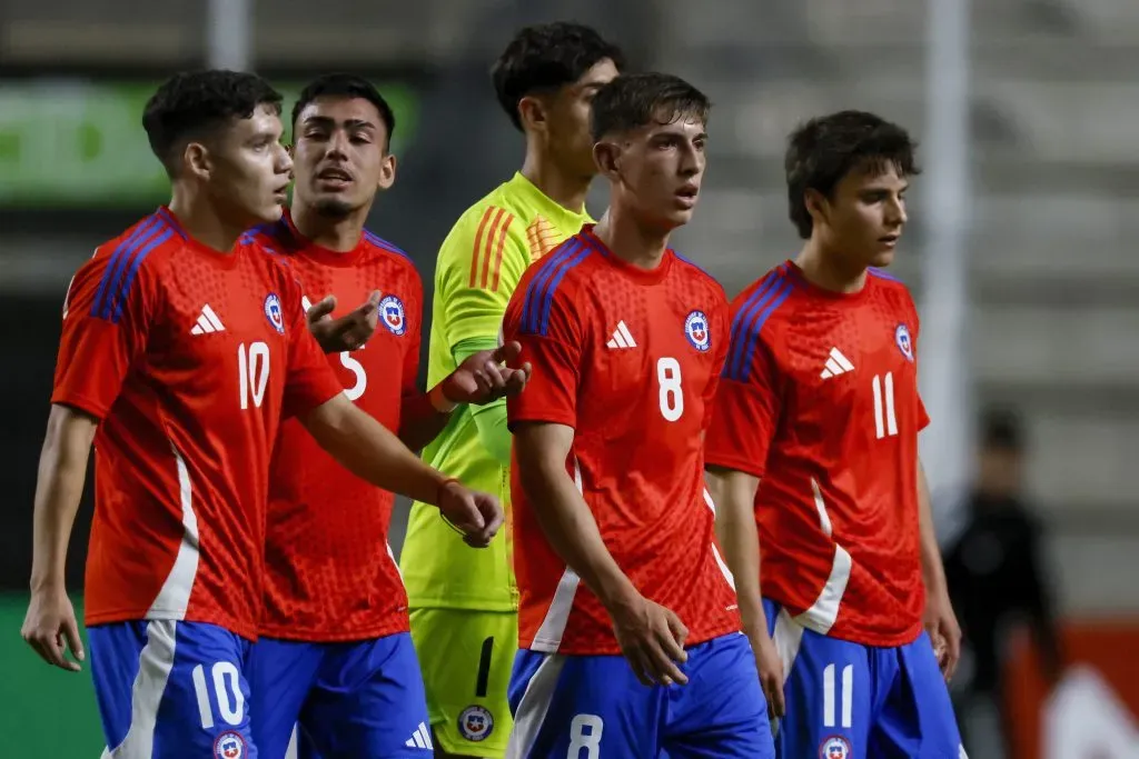 La selección chilena Sub 20 volvió a caer en su segundo amistoso ante Argentina. | Foto: Photosport.