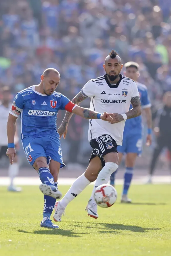 Arturo Vidal le tocó la oreja a la U previo a la Supercopa del próximo sábado. Foto: Photosport.