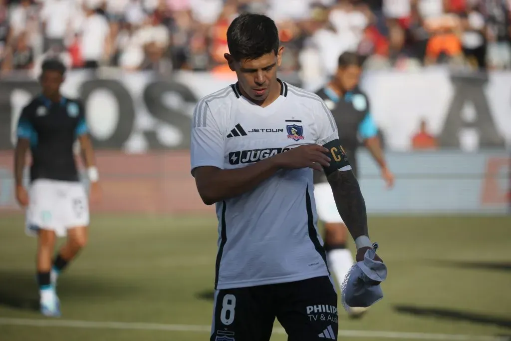 Esteban Pavez y Arturo Vidal confirmaron que Colo Colo apoya el paro del Sifup previo a la Supercopa. Foto: Photosport.