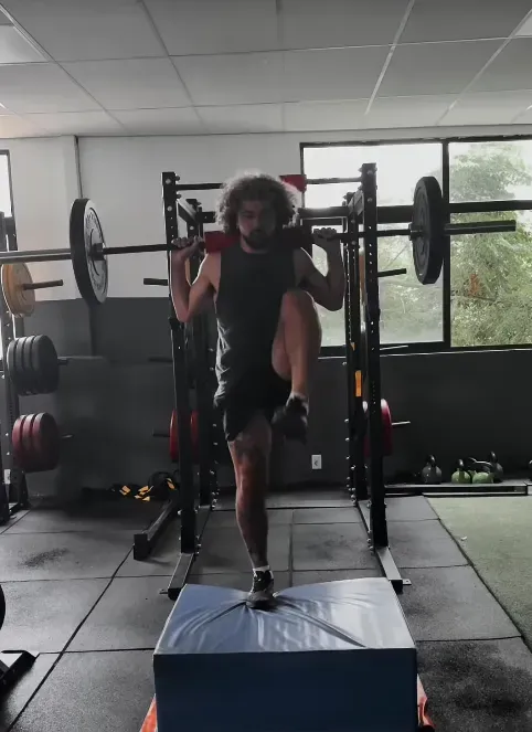 Maximiliano Falcón se prepara solo para llegar al Inter Miami. Foto: Instagram.