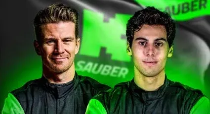 Nico Hülkenberg (#27) y Gabriel Bortoleto (#5) correrán el 2025 en Kick Sauber y en 2026 en Audi.