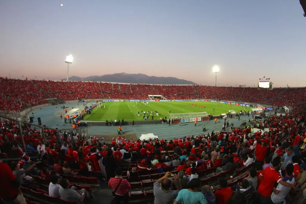 El Estadio Nacional asoma como la opción de emergencia de la ANFP para jugar la Supercopa. Foto: Photosport.