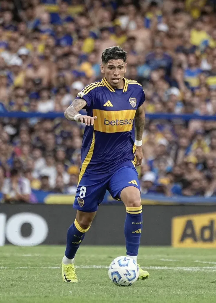 Carlos Palacios destacó ante Argentinos Juniors y en Boca Juniors están más que ilusionados. Foto: Boca Juniors.