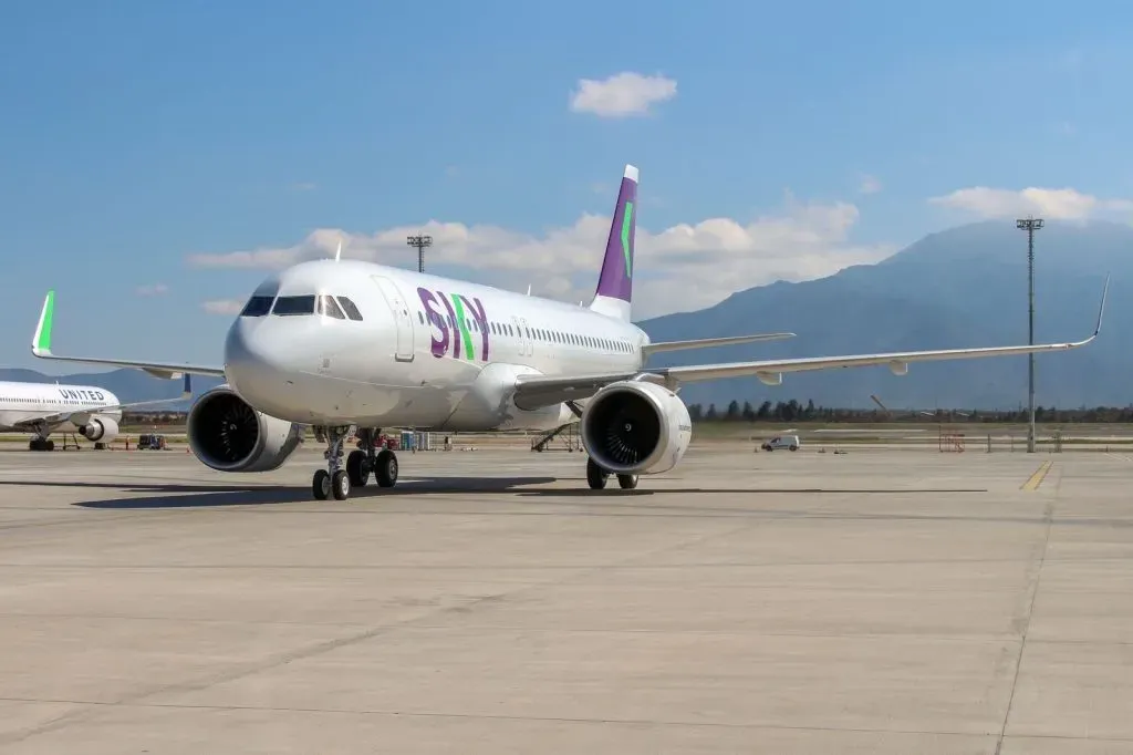 SKY es una de las más importantes aerolíneas nacionales. Foto: Cedida.
