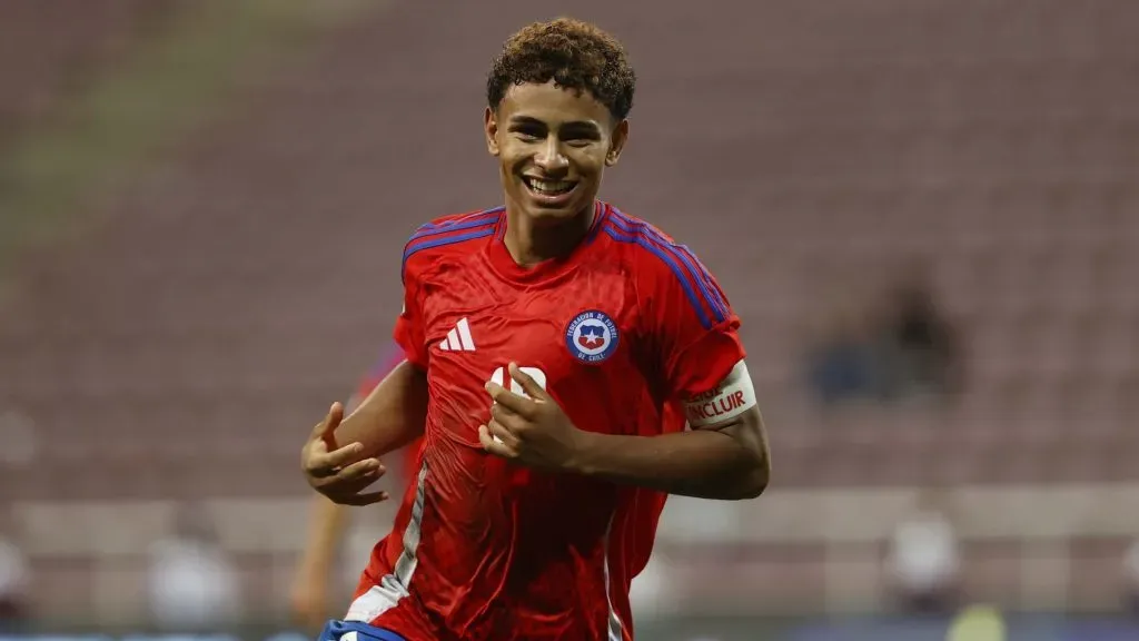 Juan Francisco Rossel en la Roja Sub 20